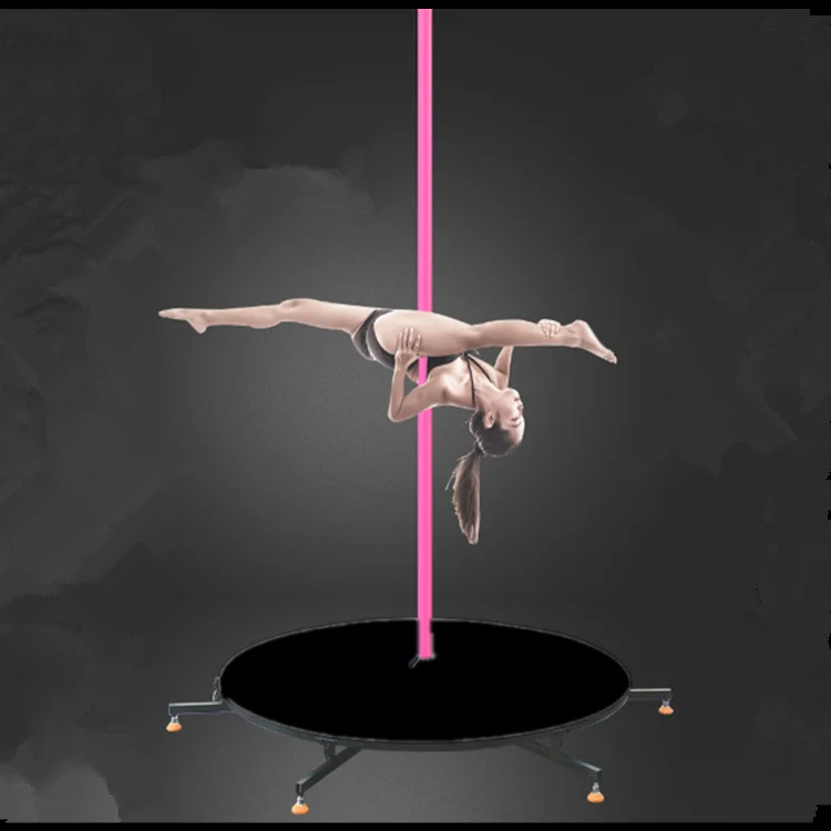 Bilink  High Quality Removable Heavy Steel Aerial Dance Pole Stage with Lyra Hoop