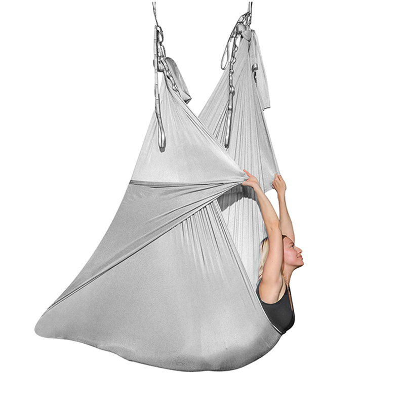 Bilink Fitness yoga Custom Color Polyester aerial yoga hammock aerial silks Yoga Swing