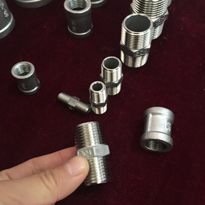 Stainless Steel BSP/BSPT/BSPP/NPT Threaded Pipe Fittings hose adaptor