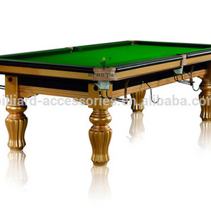 8 FT Classic Style Solid Wood Billiards Pool Table With Slate