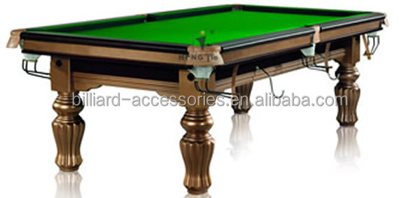 8 FT Classic Style Solid Wood Billiards Pool Table With Slate