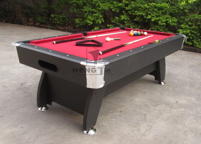 Hongjie Billiards Hot Sale Billiards Pool Table, 7ft MDF Pool Table