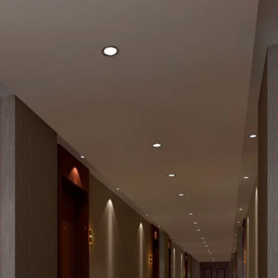 Recessed Round Slim Led Panel Corridor Lights Indoor China Round Decoration Led Ceiling Light