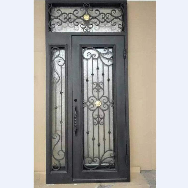 simple design iron garden gate