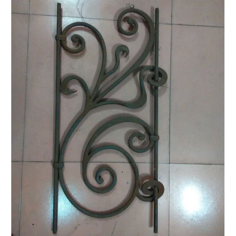 Parts Hebei Factory Wrought Iron Metal Plastic Garden Fence Fencing, Trellis & Gates Powder Coated Expanded Metal Mesh