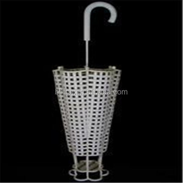 White Metal Iron Umbrella Stand