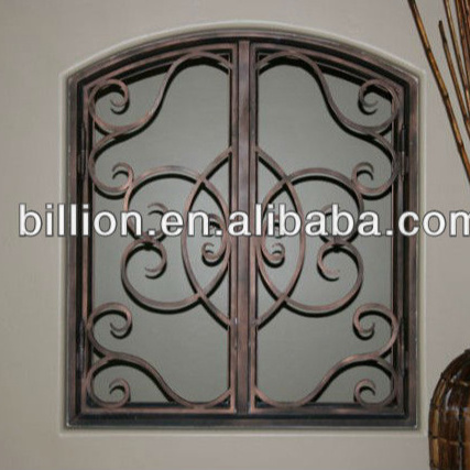 manufacture iron window design decoration window grills