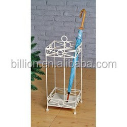 2019 new design wrought iron umbrella rack