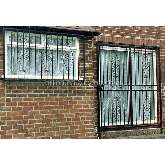 custom modern iron window fence designs