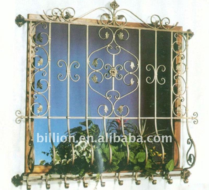 manufacture iron security window window railings guarding windows