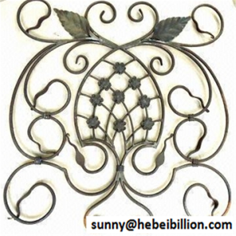 new Decorative wrought iron ornament design