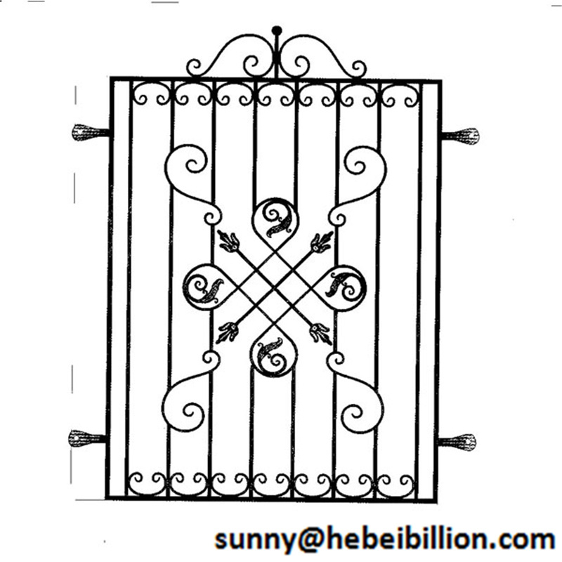 manufacture producer iron window fence,window railings guarding windows