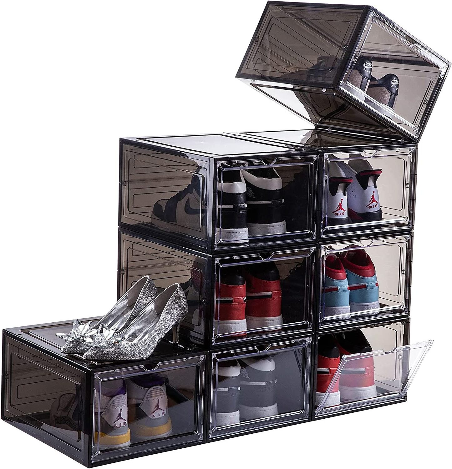 plastic shoe box shoe display case plastic shoe box storage