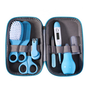 8 PCS - Baby Care Kit Portable Grooming Safety Nursery Nail Scissors Trimmer Set Kid Baby Health Care Kit