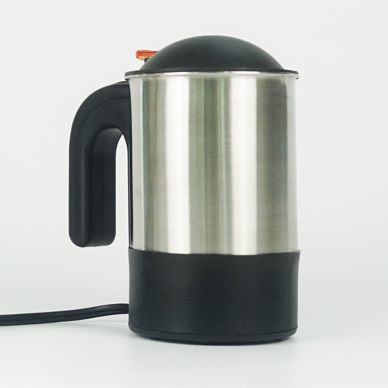 Wholesale outdoor 0.5L/1.0L multifunctional electric kettle 12V/24V car electric kettle  travel portable