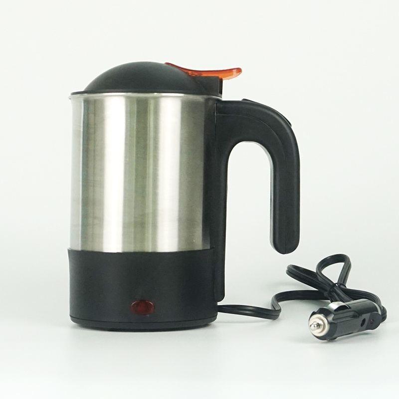 Wholesale outdoor 0.5L/1.0L multifunctional electric kettle 12V/24V car electric kettle  travel portable