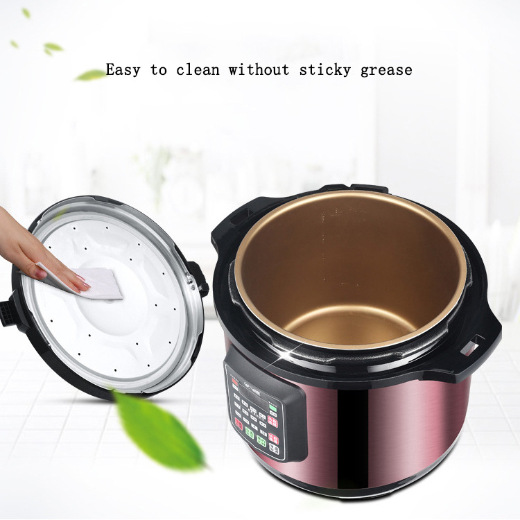 8L hot sale electric pressure cooker large capacity rice cooker convenient and quick olla a presion electrica