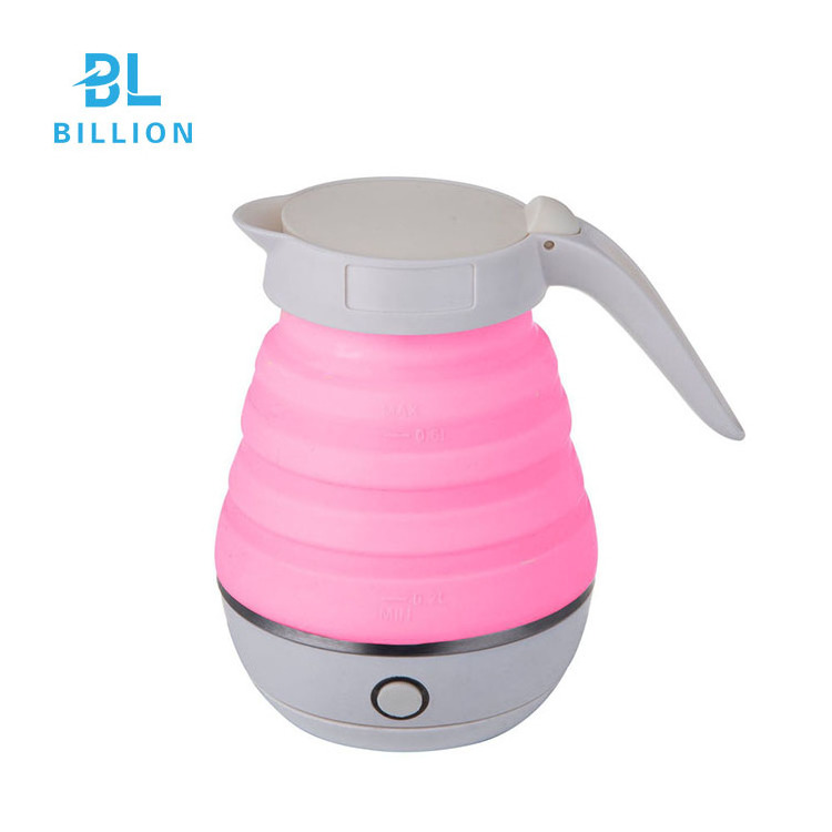 Health and Safety Travelling  Food Grade Silicone Travel Foldable Electric Kettle Mini Portable Kettle