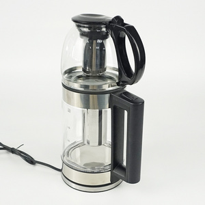 Turkish kettle 2.0L glass samovar kettle with filter tea leak electric kettle hervidor de aguaelectrico