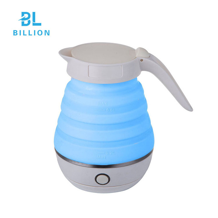 Health and Safety Travelling  Food Grade Silicone Travel Foldable Electric Kettle Mini Portable Kettle