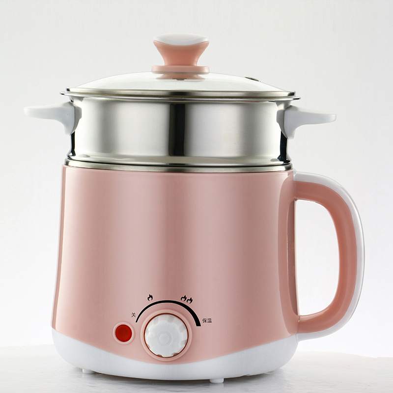 New 1.6L 600W ABS Two Layer Electric Multi Kettle Noodle Kettle and Hot Pot Manufacture