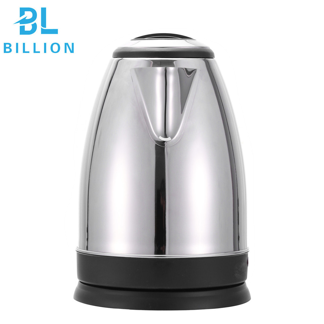 2024 Hot Sell 201/304SS  Stainless Steel Electric kettle OEM 1.8L 1.5L 1.2L Water Kettle