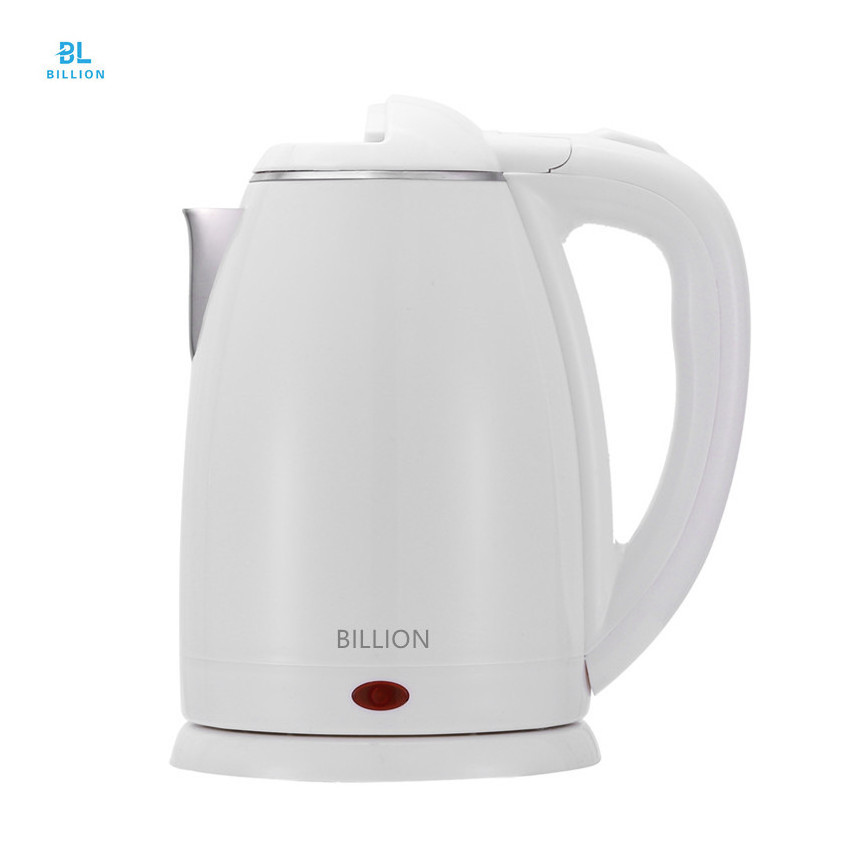 (Canton Fair 5.2D01) Top Sales Plastic White Color Stainless Steel Electric Tea Kettle