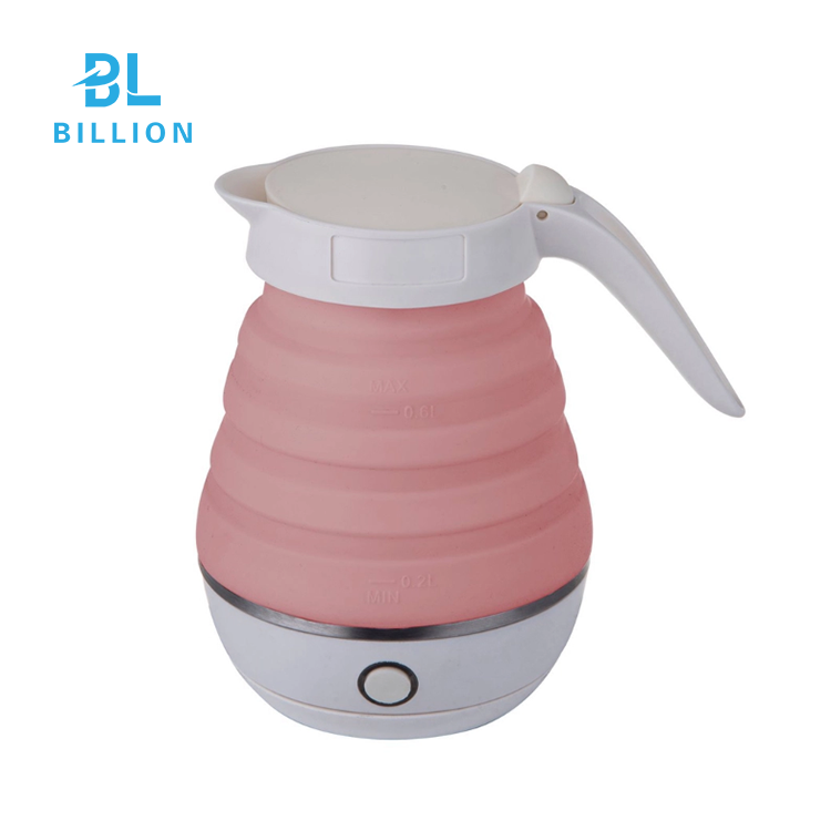 Health and Safety Travelling  Food Grade Silicone Travel Foldable Electric Kettle Mini Portable Kettle