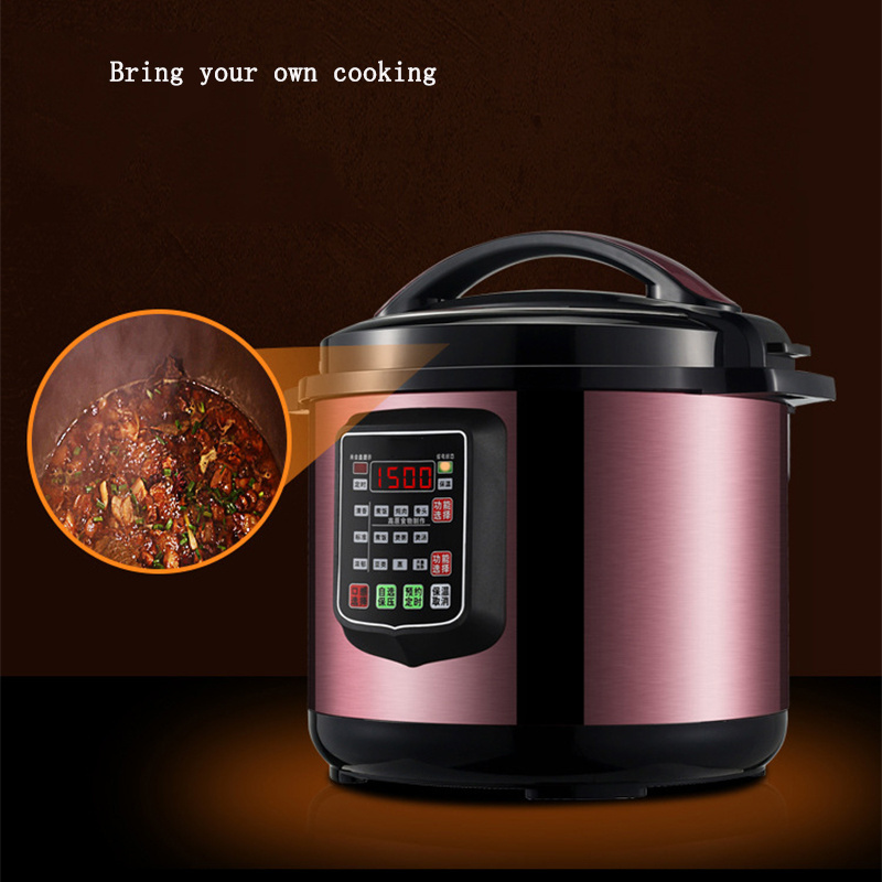 8L hot sale electric pressure cooker large capacity rice cooker convenient and quick olla a presion electrica