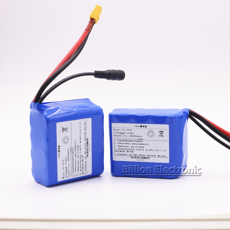 Customized Battery Pack 4S2P 16.8V 14.8V Using VTC6 18650 Lithium Cell Rechargeable Battery Pack Solution For Power Tool