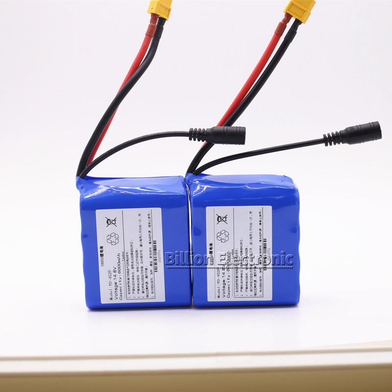 Customized Battery Pack 4S2P 16.8V 14.8V Using VTC6 18650 Lithium Cell Rechargeable Battery Pack Solution For Power Tool