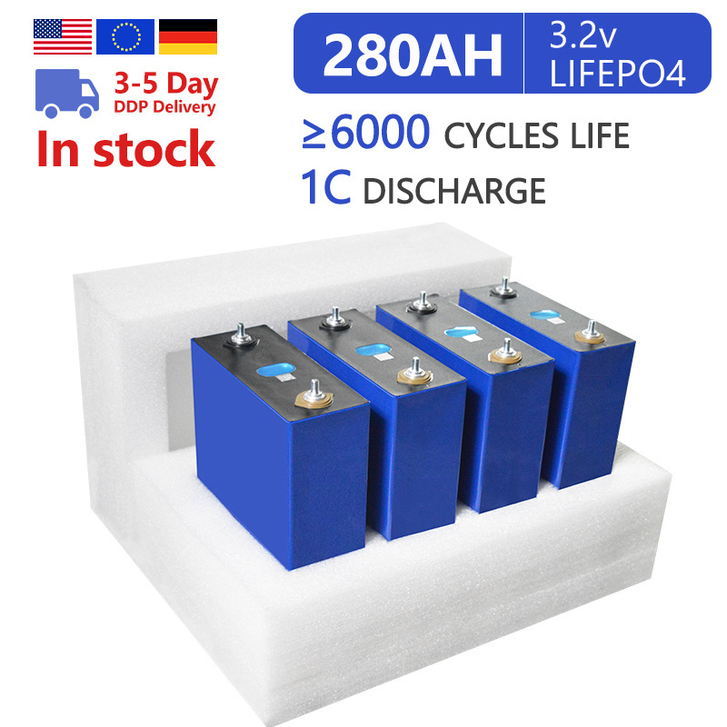 good price solar energy battery storage system 3.2v 280ah diy 12v 24v 48v lifepo4 battery for caravan