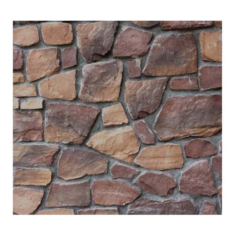 Australia manufactured ledge artificial rock face stone wall covering faux stone siding panels