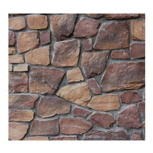 Australia manufactured ledge artificial rock face stone wall covering faux stone siding panels