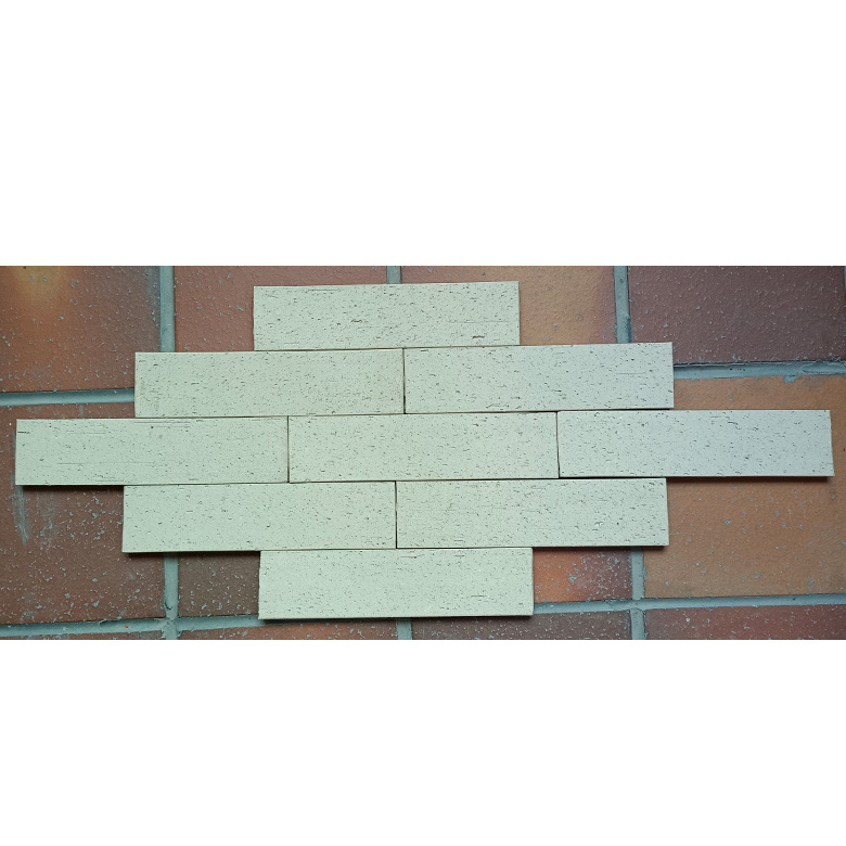 China factory supply antique restored wire cutting clay brick slip 24x6 kiln fired red thin brick veneer exterior