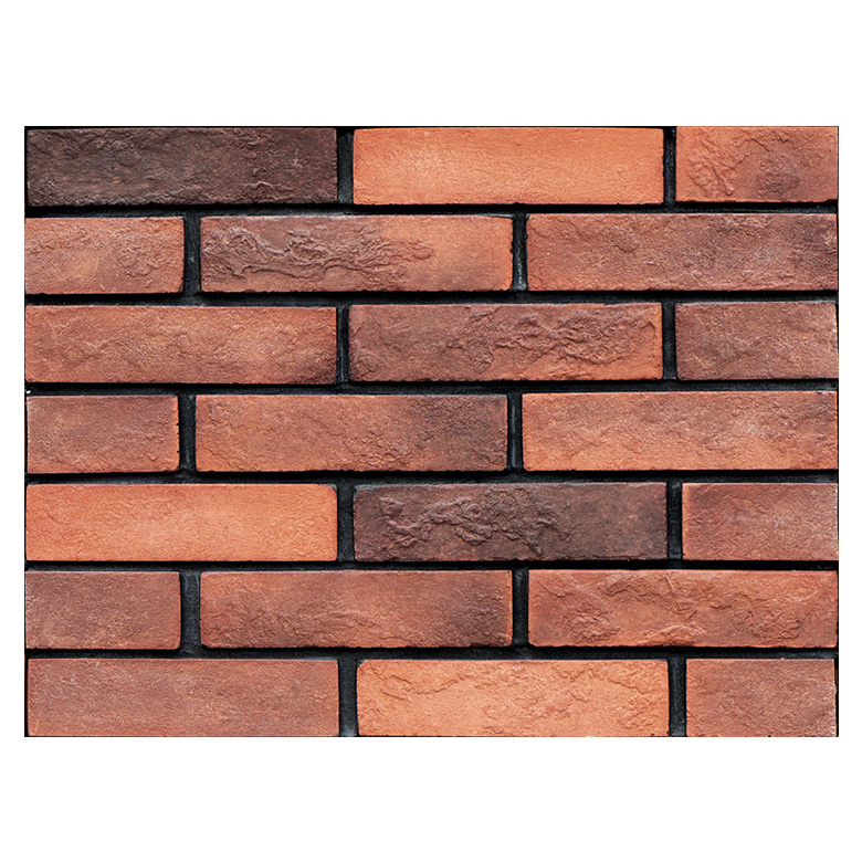 Faux brick veneer exterior wall artificial red bricks interior material 3d brick wall panels