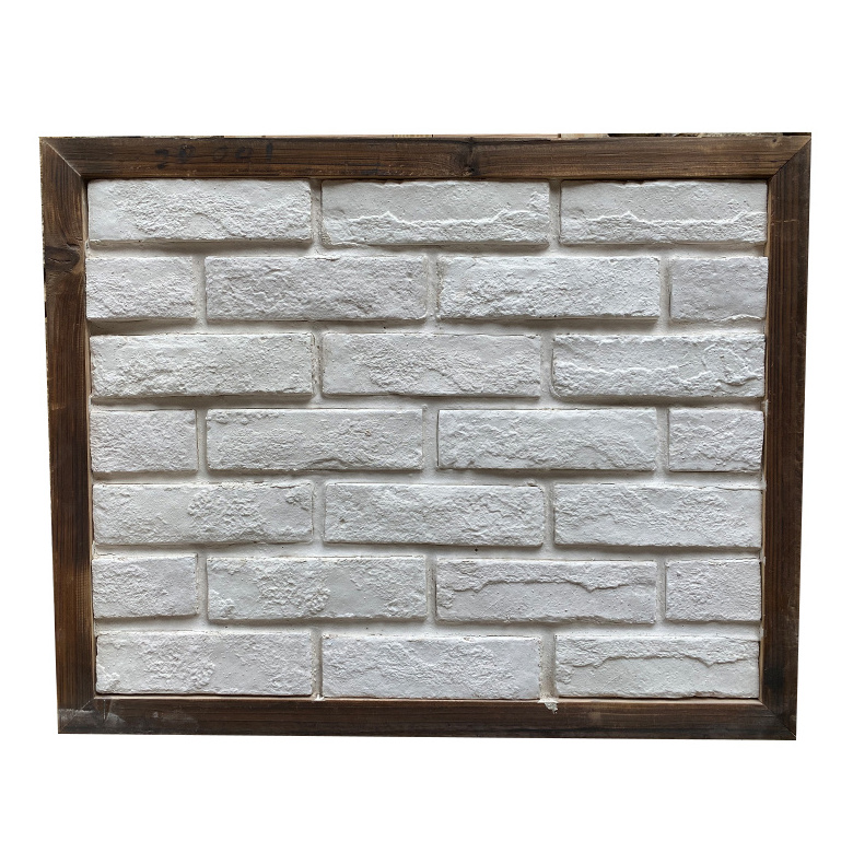 Concrete brick veneer for building facade covering interior artificial culture stone siding thin grey wall panel brick