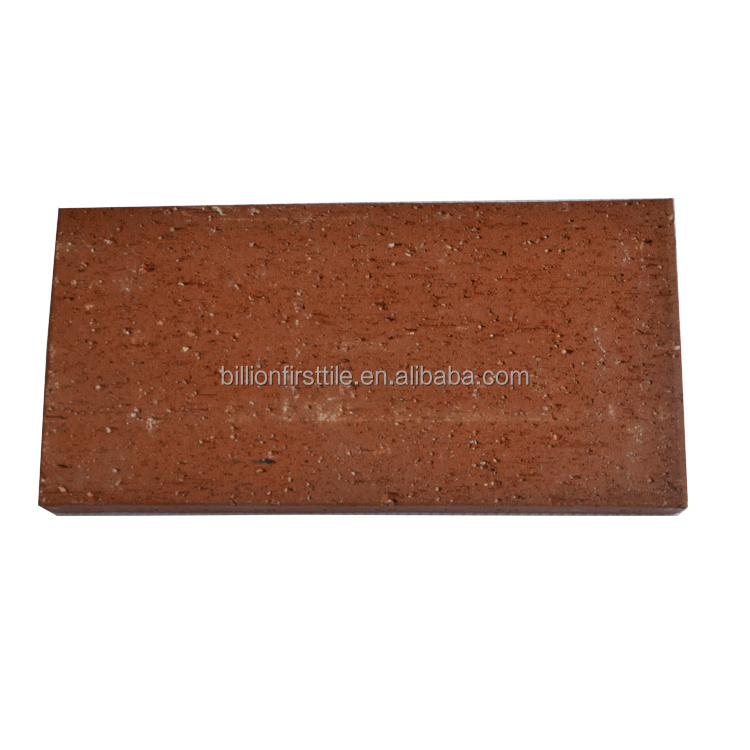 High quality cheap wholesale price eco red clay permeable paving bricks