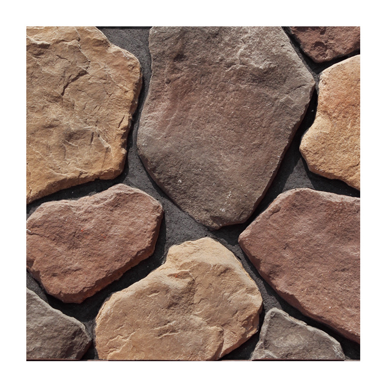 Natural slate field stone cladding artificial culture stone veneer faux stone panels outdoor