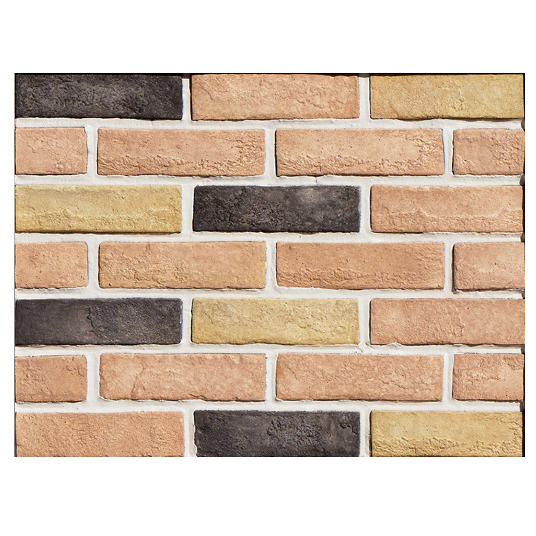 Faux brick veneer exterior wall artificial red bricks interior material 3d brick wall panels