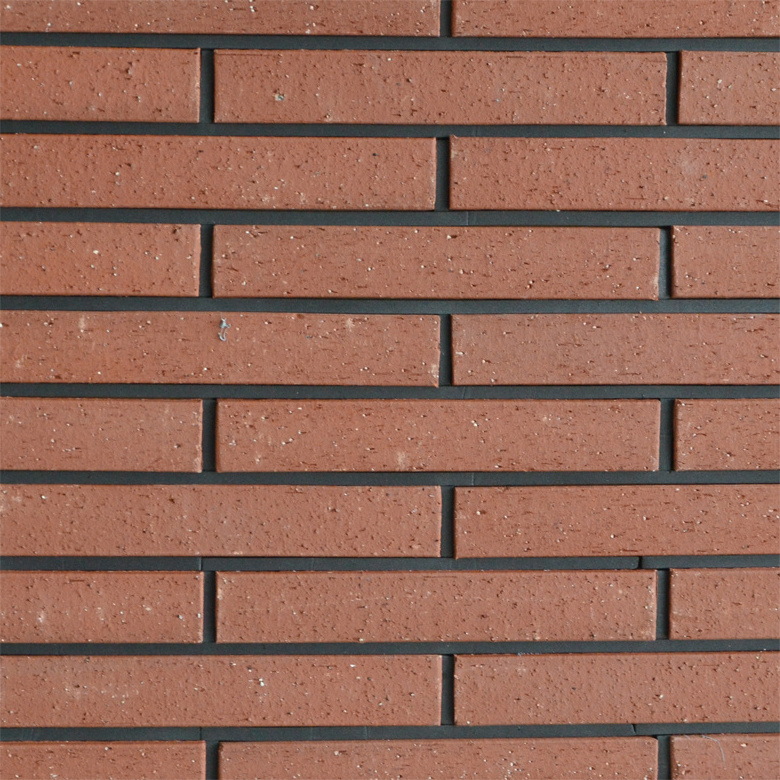 2018 Customized exterior facing covering red clay klinker brick tile