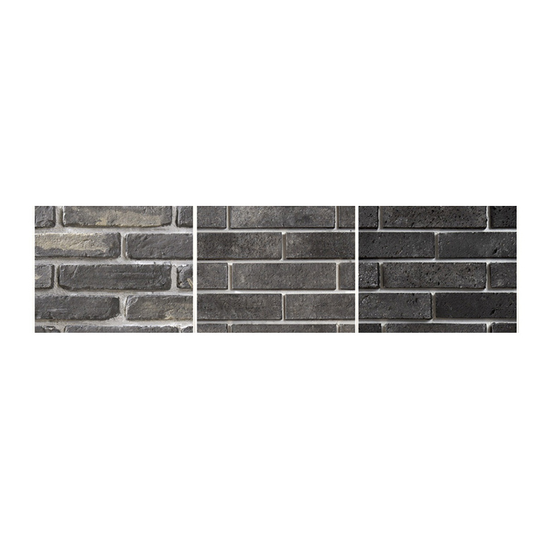 Concrete brick veneer for building facade covering interior artificial culture stone siding thin grey wall panel brick