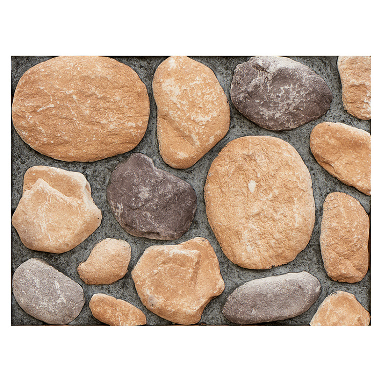 Garden castle brick decorative 3D wall panel fireplace rive rock stone wall cladding stone