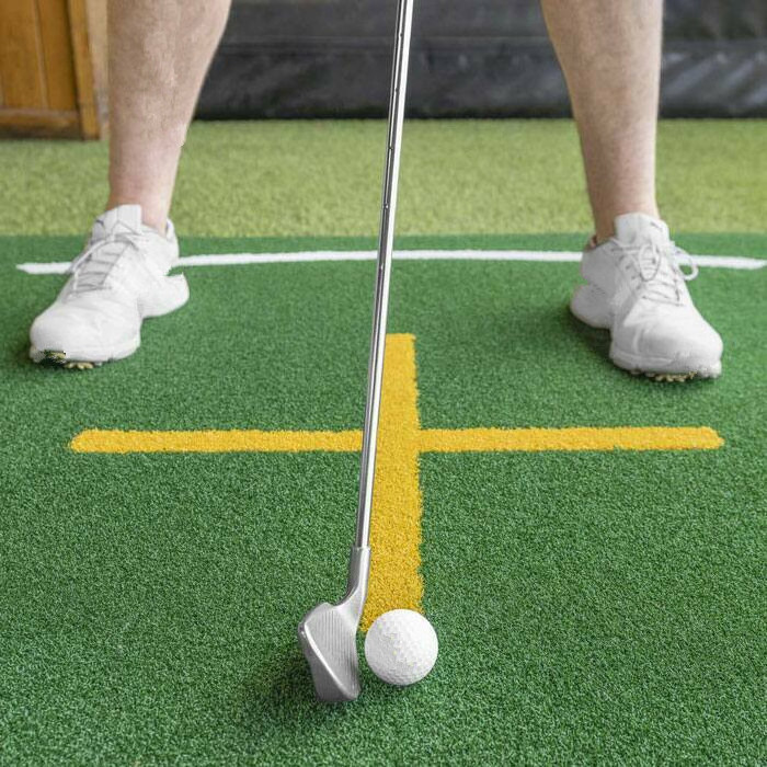 Outdoor Indoor Golf Course Hitting Training And Swing Practice Detection Mat