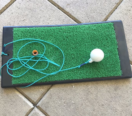 Individual Practice Outdoor Indoor Golf Impact Training Swing Mat