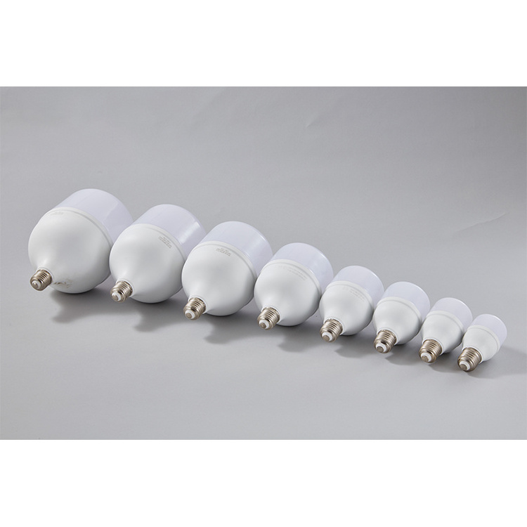 China Supplier Manufacture Led Factory Bulb Home Light B22 E27 Plastic Aluminum High Power T Led Bulb