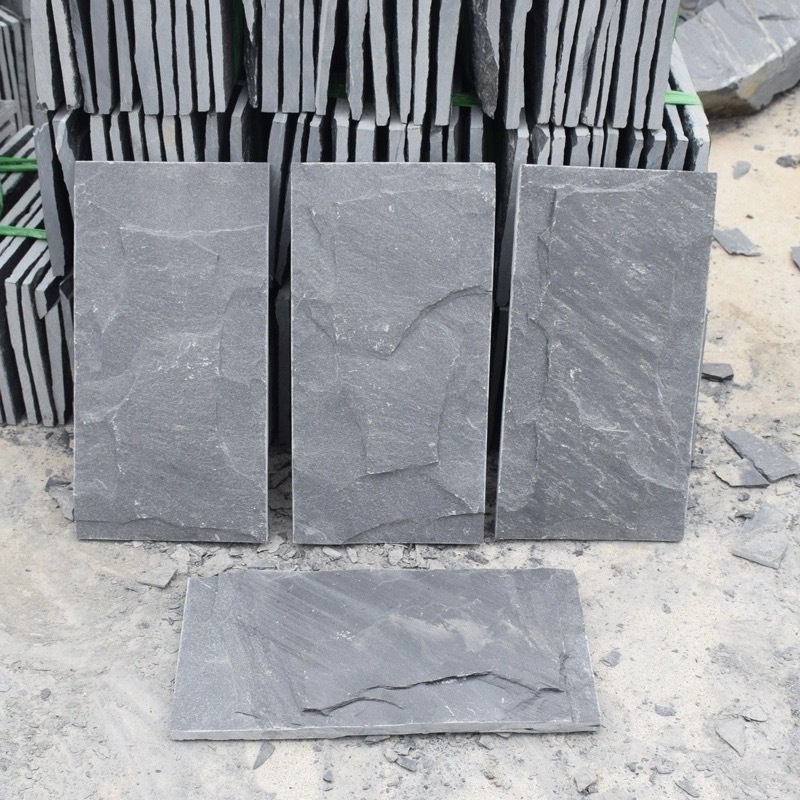 Wholesale Natural Stone Veneer Mushroom Surface Wall Cladding Rust Slate Wall Tiles For Exterior Walls