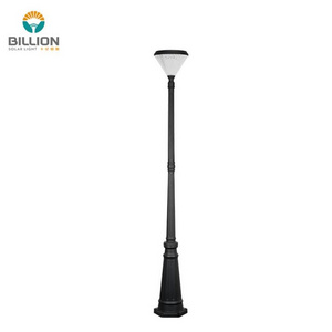 Modern die casting aluminium park lawn outdoor decoration light stake solar led garden light