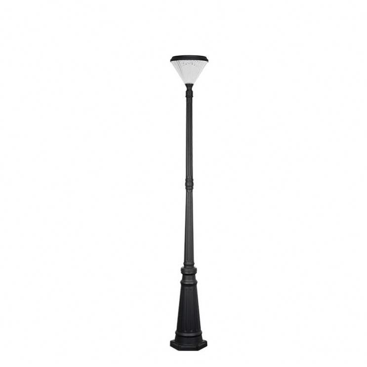 Modern die casting aluminium park lawn outdoor decoration light stake solar led garden light