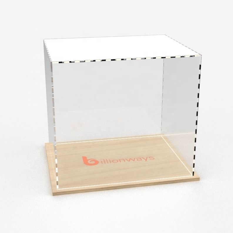 Colored Acrylic Cube, Plexiglass Plastic Cube Box